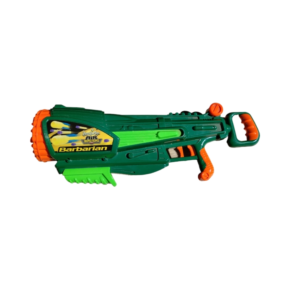 Barbarian toy gun by Buzz Bee Toys / Nerf